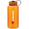 34 Oz. H2go Tangerine Wide Water Bottle w/2-Tone Lid